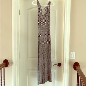 LAST CHANCE!! Long midi dress lace up back